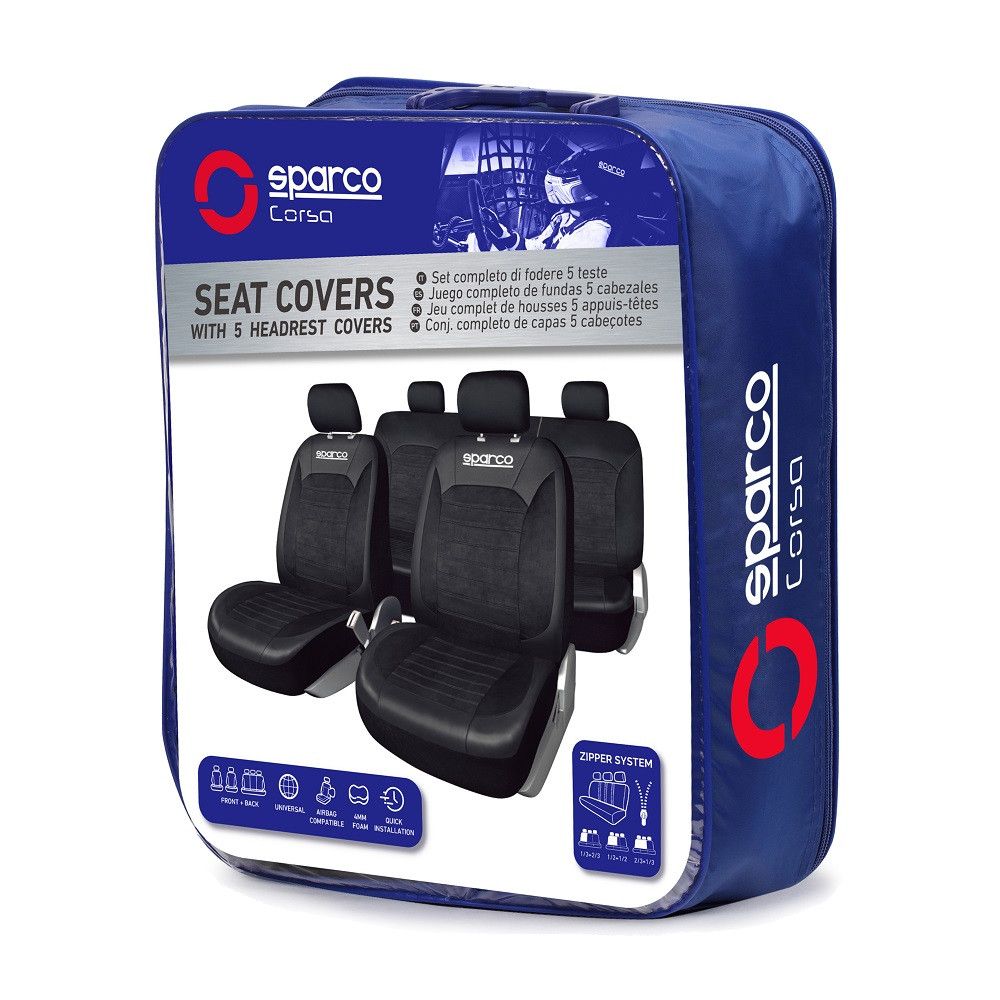 products/1162/sparco presvlake za sedista 3500gr.jpg - SPARCO PRESVLAKE ZA PREDNJA I ZADNJA SEDIŠTA 404GR - Xenon Svetla Beograd